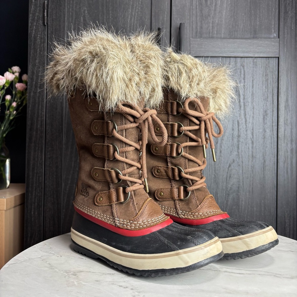 Sorel Joan Of Arctic Winter Lace Up Boots